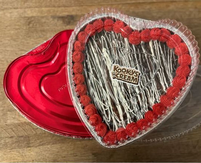 Heart Shaped Cookie Cakes