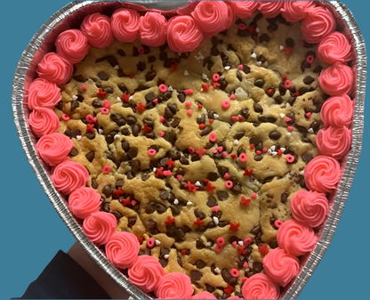 Heart Shaped Cookie Cakes