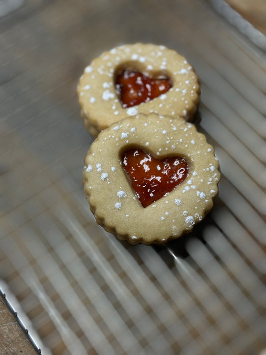 Strawberry Linzer - 2 pack